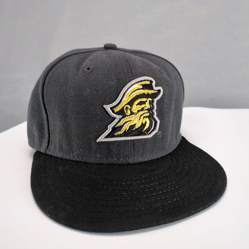 New Era 59FIFTY Appalachian State Mountaineers Fitted Cap 7 1/4 Gray Black Hat